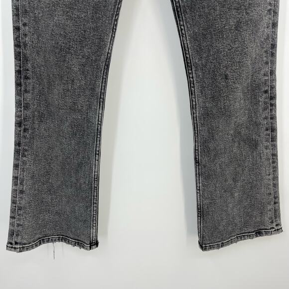 Anine Bing | Lara Jean Charcoal High Rise Ankle Flare 27 - Picture 9 of 13